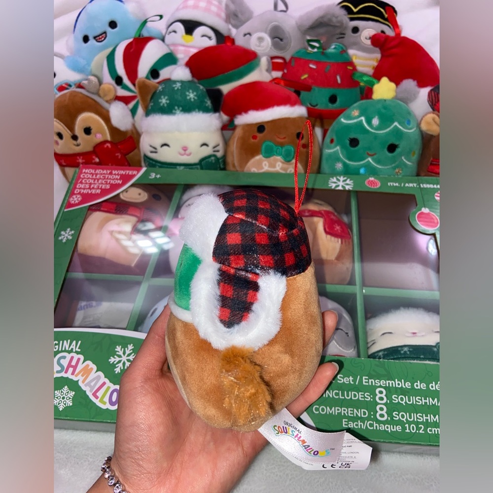 4” Avery Squishmallows Holiday Ornament - Picture 3 of 5